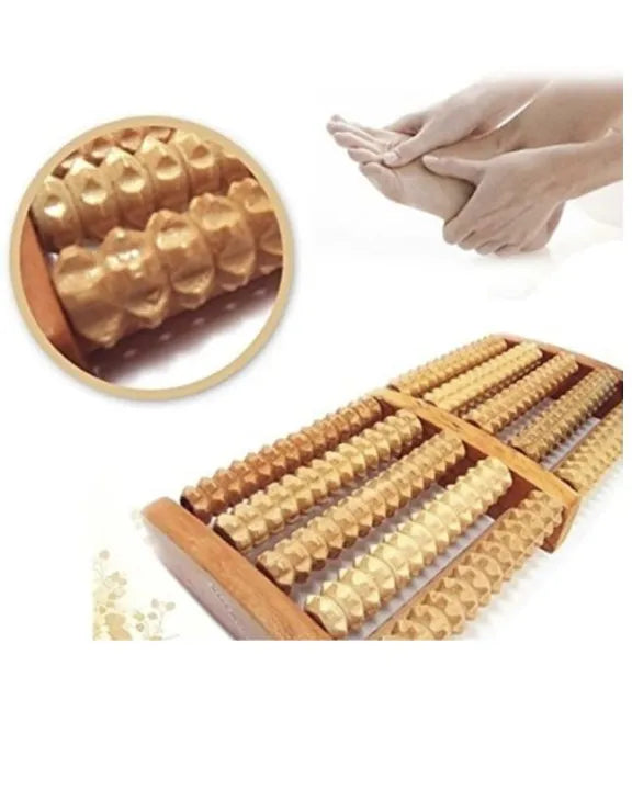 Wooden Foot Roller For Plantar Fasciitis Relief, Heel, Arch, Muscle Aches, Foot Pain, Stress Relief