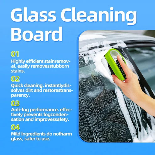 Oil Film Remover 2.0 – 150ml Windshield Cleaning Brush for Automotive Oil Film Removal