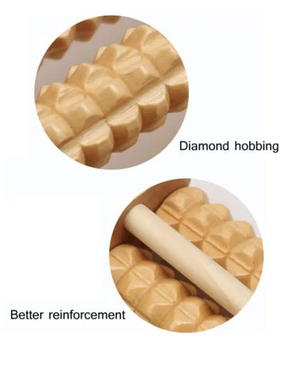 Wooden Foot Roller For Plantar Fasciitis Relief, Heel, Arch, Muscle Aches, Foot Pain, Stress Relief